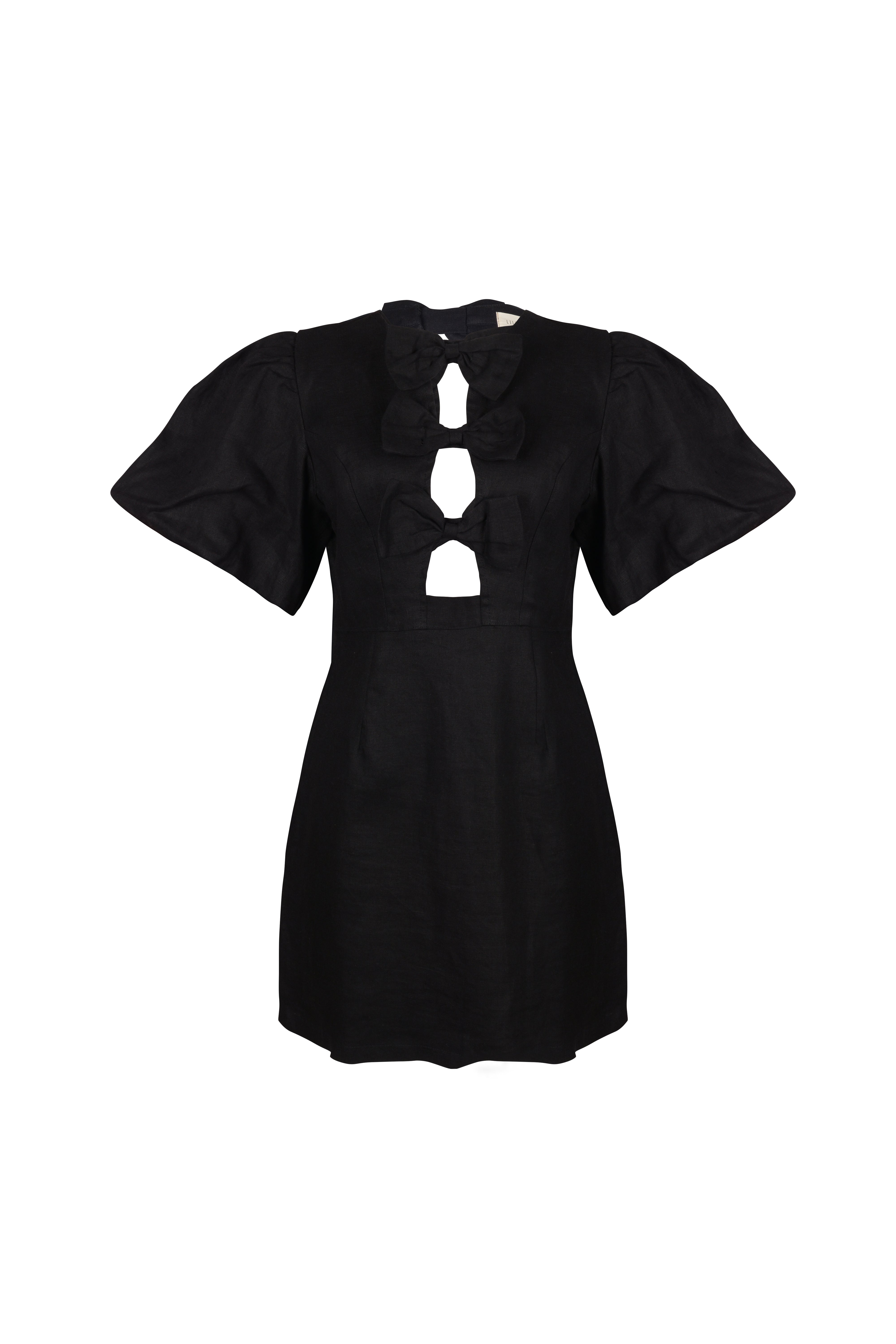 VESTIDO CON LAZO